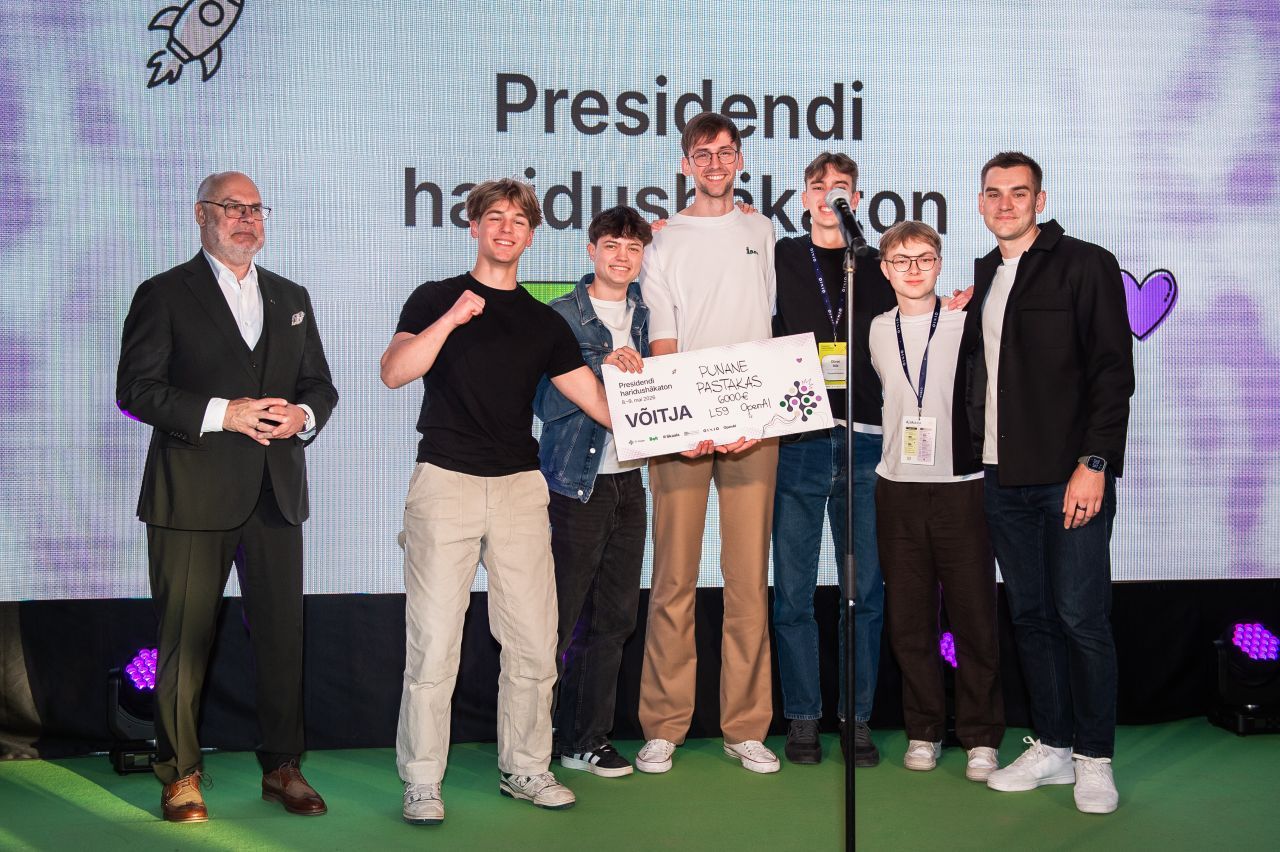 Presidendi haridushäkatoni võitjad